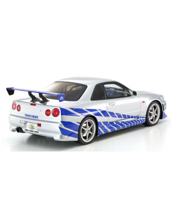 KSR12007A KYOSHO ORIGINAL 1/12scale Nissan Skyline R34 GT-R "Fast & Furious"