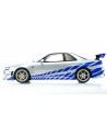 KSR12007A KYOSHO ORIGINAL 1/12scale Nissan Skyline R34 GT-R "Fast & Furious"