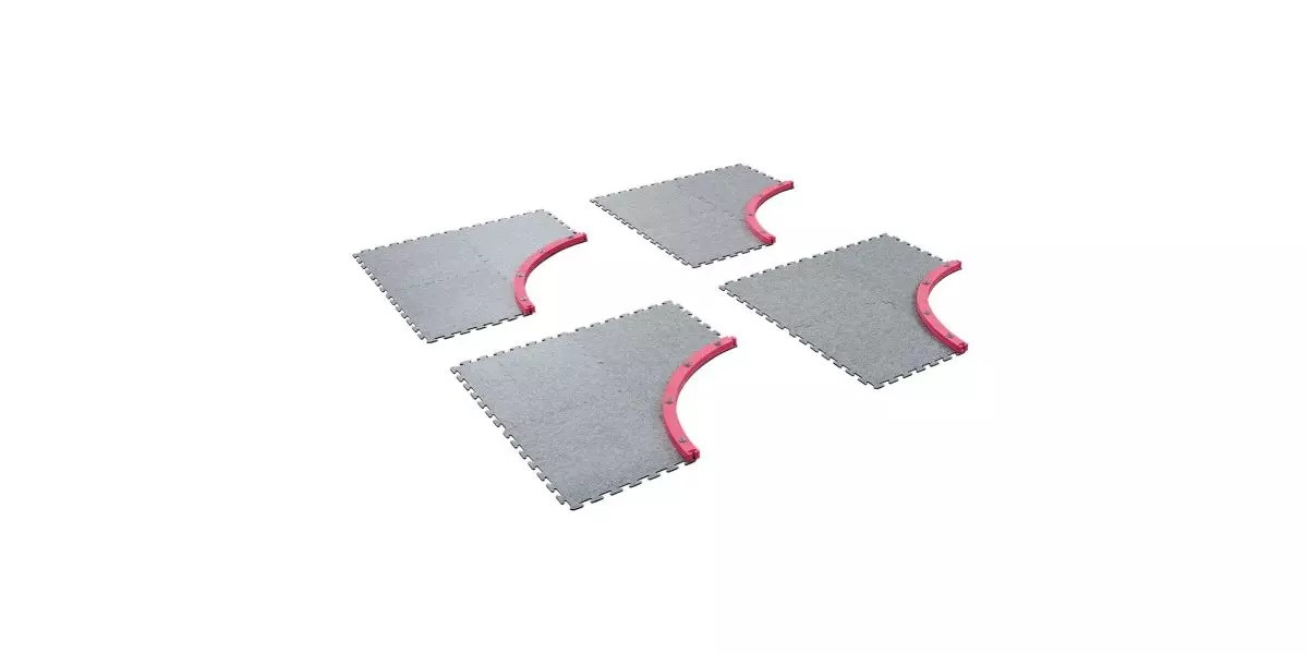 87213 Mini-Z Carpet Track 50 Large Corner (12pcs)