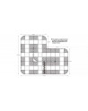 87212 Mini-Z Carpet Track 50 Expansion Set (44pcs)