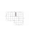 87211 Mini-Z Carpet Track 50 Basic Set (40pcs)