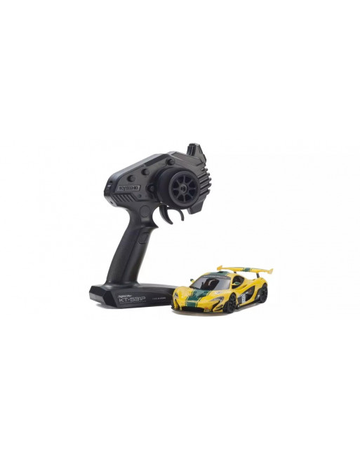 32375YG MINI-Z RWD MR-04 readyset McLaren P1 GTR Yellow/Green