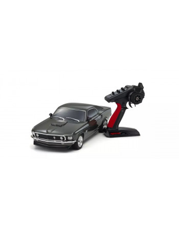 34437T1 1:10 Scale RC Electric Powered 4WD FAZER Mk2 FZ02L readyset 1969 Ford Mustang Boss 429 Black Jade