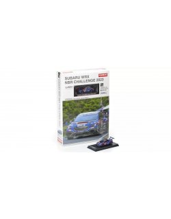 07129N23 KYOSHO MINI CAR & BOOK No.23 SUBARU WRX STI NBR CHALLENGE 2023 K