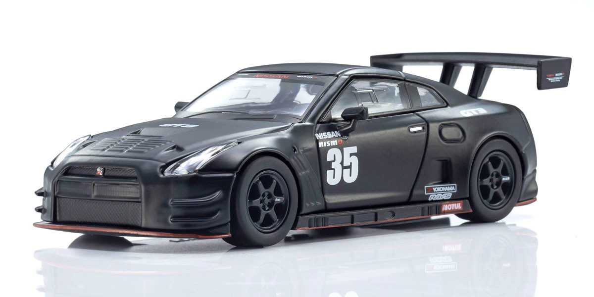 07131LBK [MOTN] NISMO R35 GT-R GT3 Test car with LED (Matt Black)