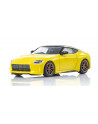 07117Y KYOSHO MINI CAR & BOOK No.13 NISSAN FAIRLADY Z IKAZUCHI Yellow