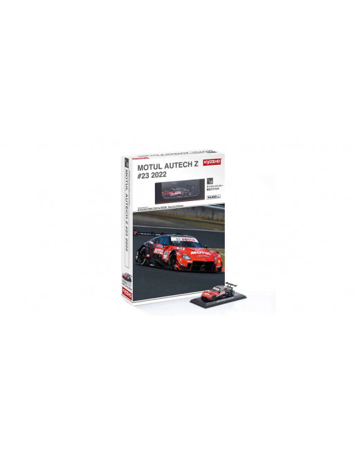 07123GT22 KYOSHO MINI CAR & BOOK SPECIAL EDITION MOTUL AUTECH Z No.23 2022