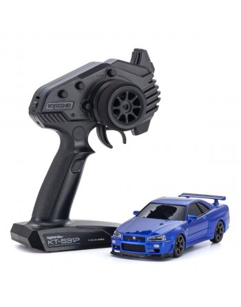 32658MB Minute AWD Nissan Skyline GT-R R34 V.spec II Nur-Metallic Blue