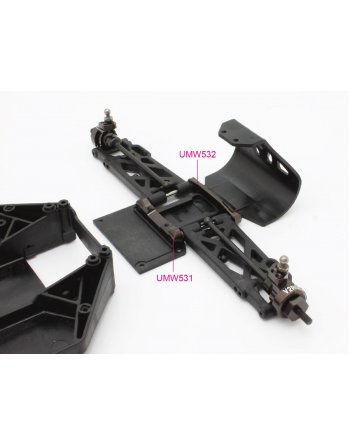 UMW532B Aluminum Rear Sus.Holder(RR2/SB)
