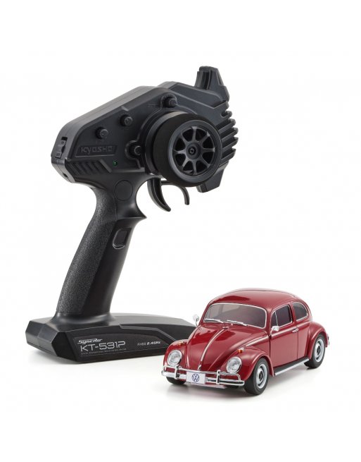 32374RR MINI-Z RWD MR-04 readyset VW Beetle 1966 Model Bahama Blue RC
