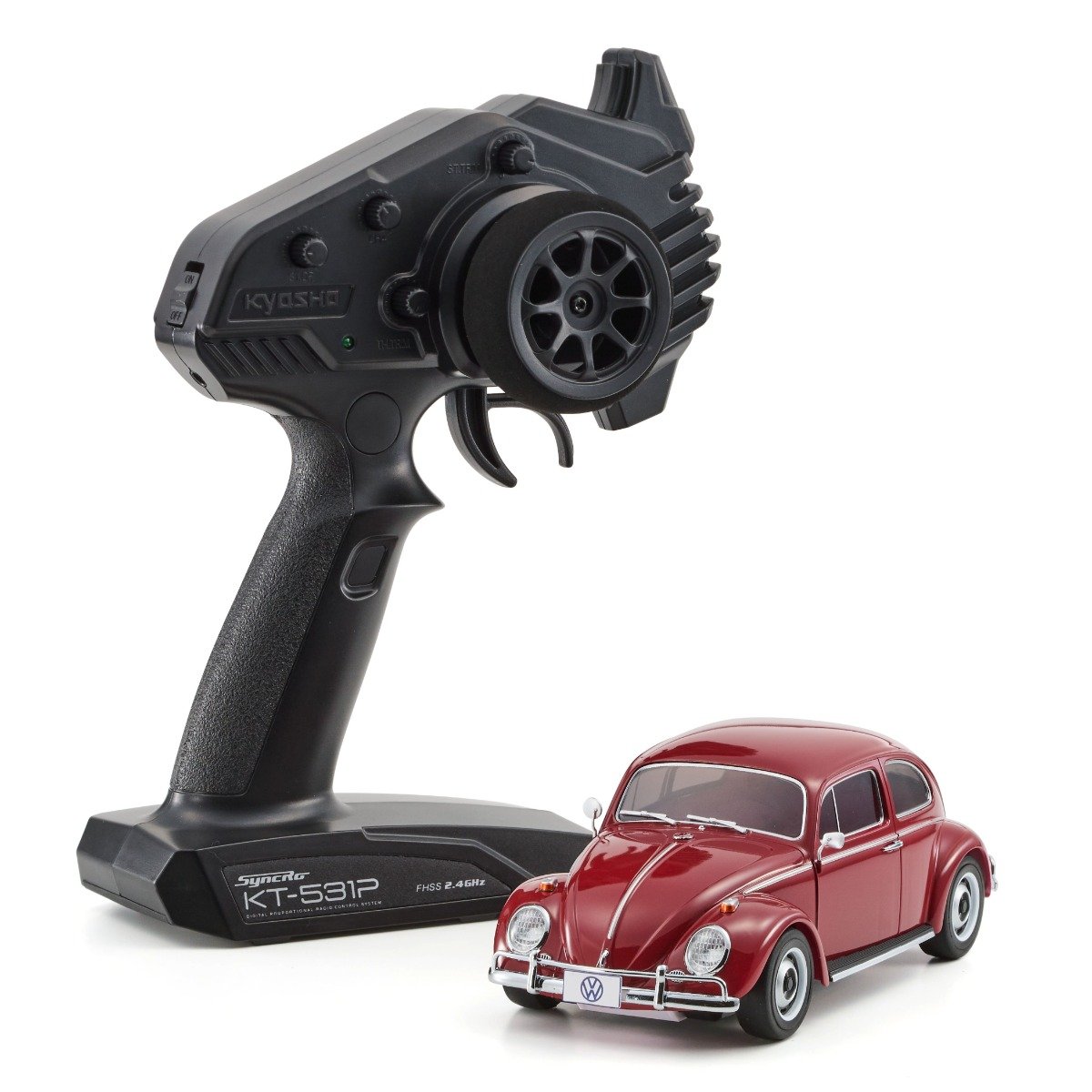 32374RR MINI-Z RWD MR-04 readyset VW Beetle 1966 Model Bahama Blue RC