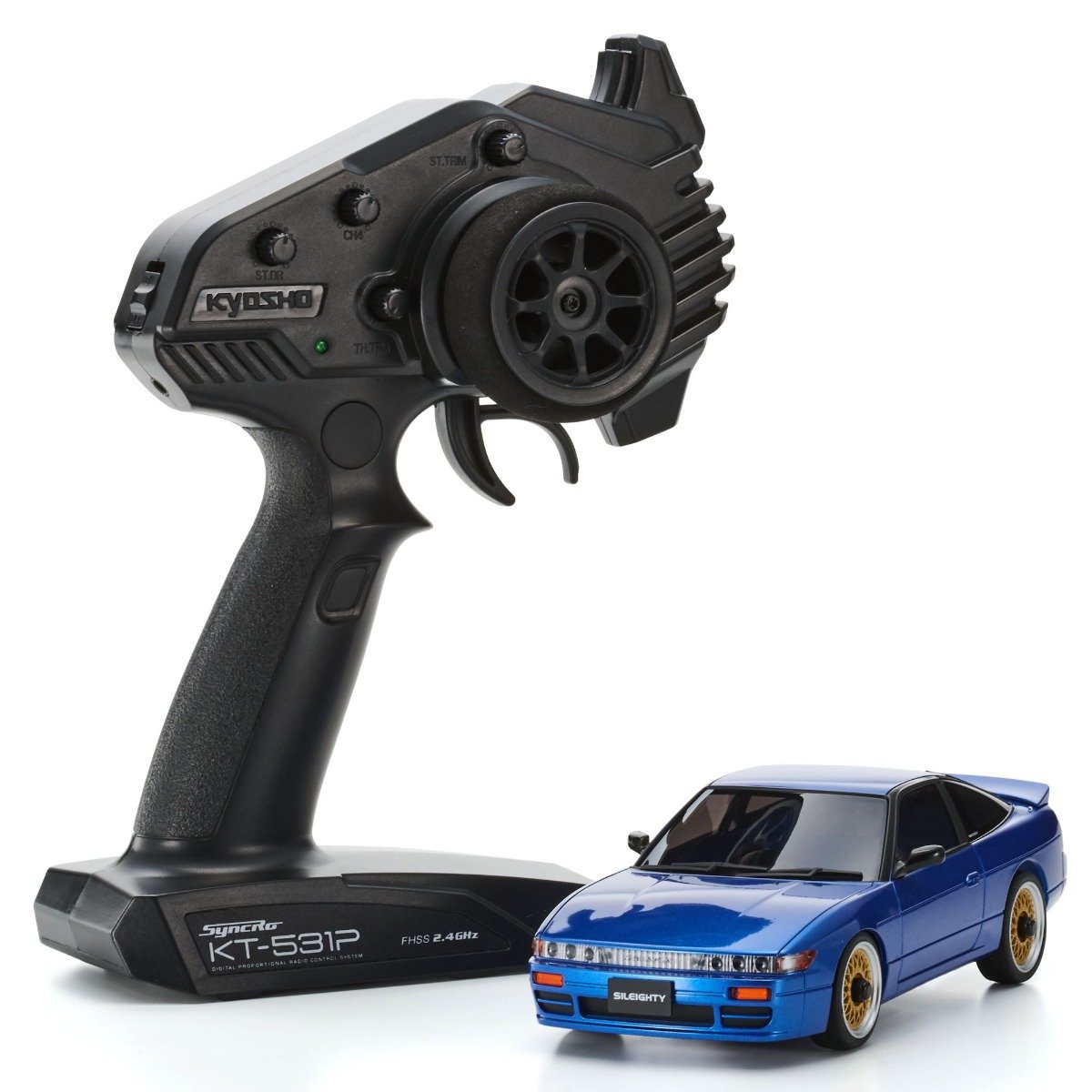 32660BL MINI-Z AWD NISSAN SILEIGHTY Blue RC