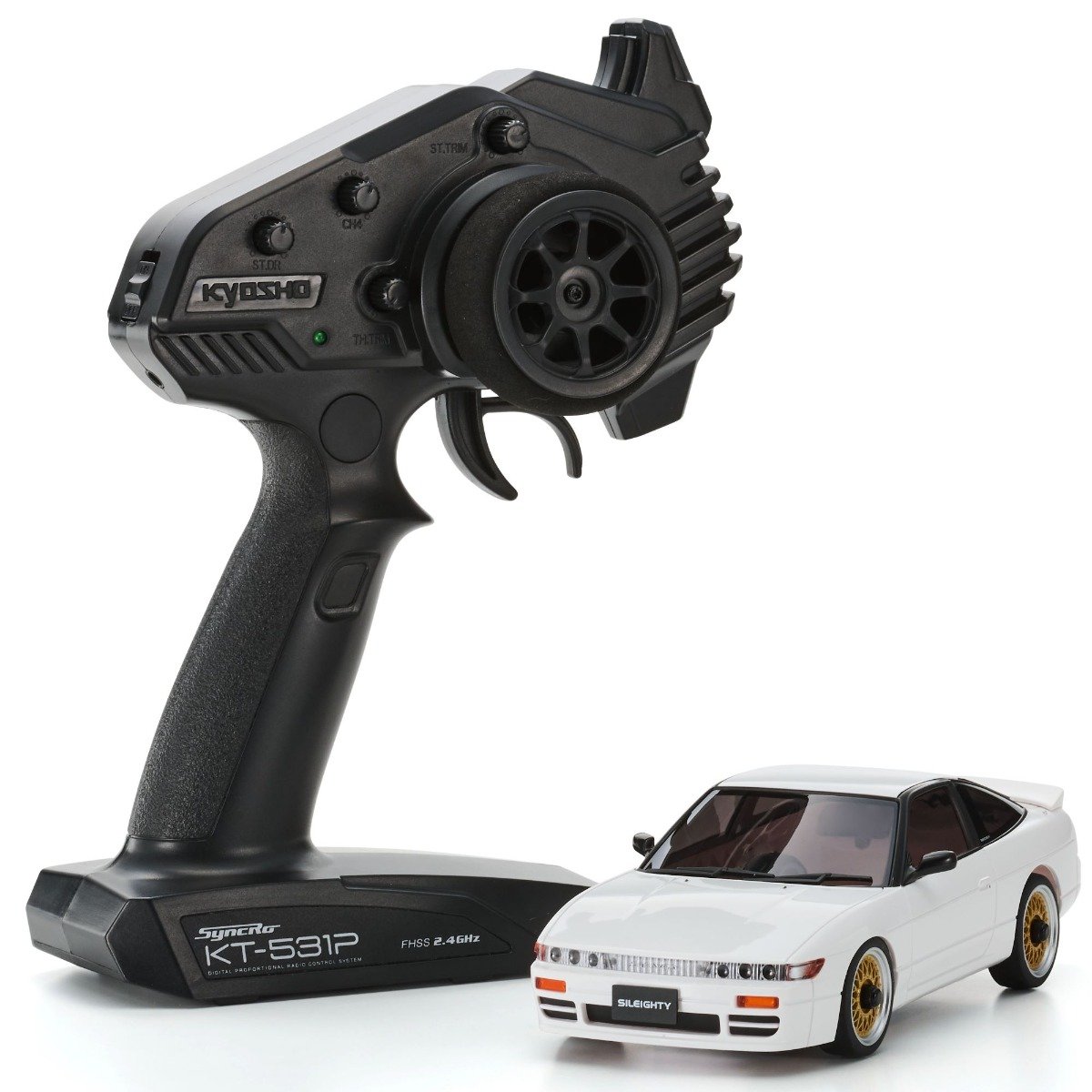 32660W MINI-Z AWD NISSAN SILEIGHTY White RC