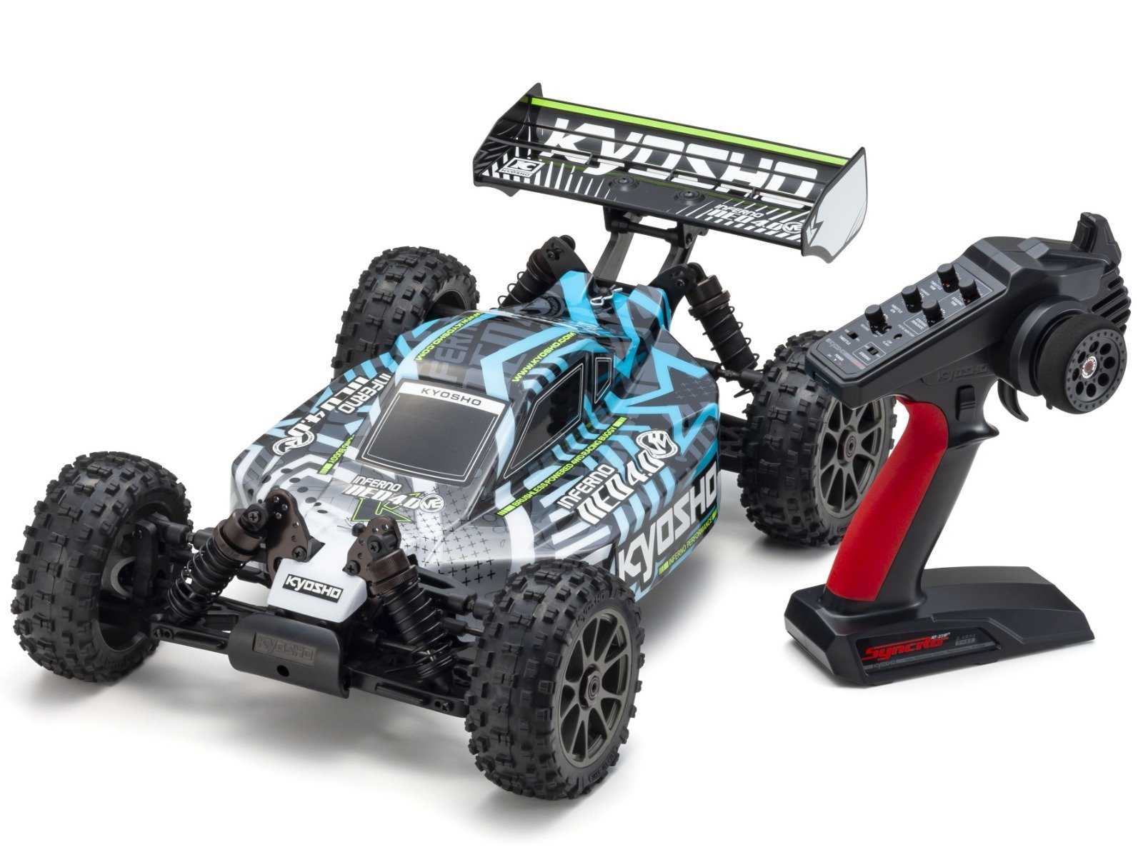 34118T2S 1:8  INFERNO NEO 4.0 VE RC Brushless Motor Powered 4WD Racing Buggy Color type 2