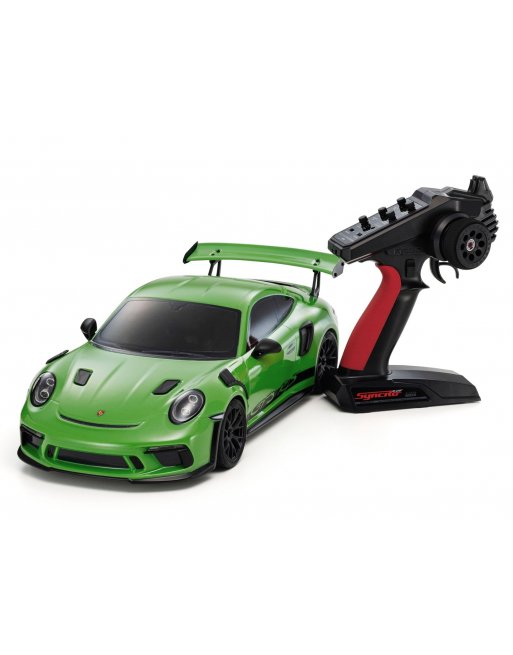 34445T1 1:10 Scale Radio Controlled Electric Powered 4WD FAZER Mk2 FZ02 Series readyset 2018 PORSCHE 911 GT3 RS Lizard Green