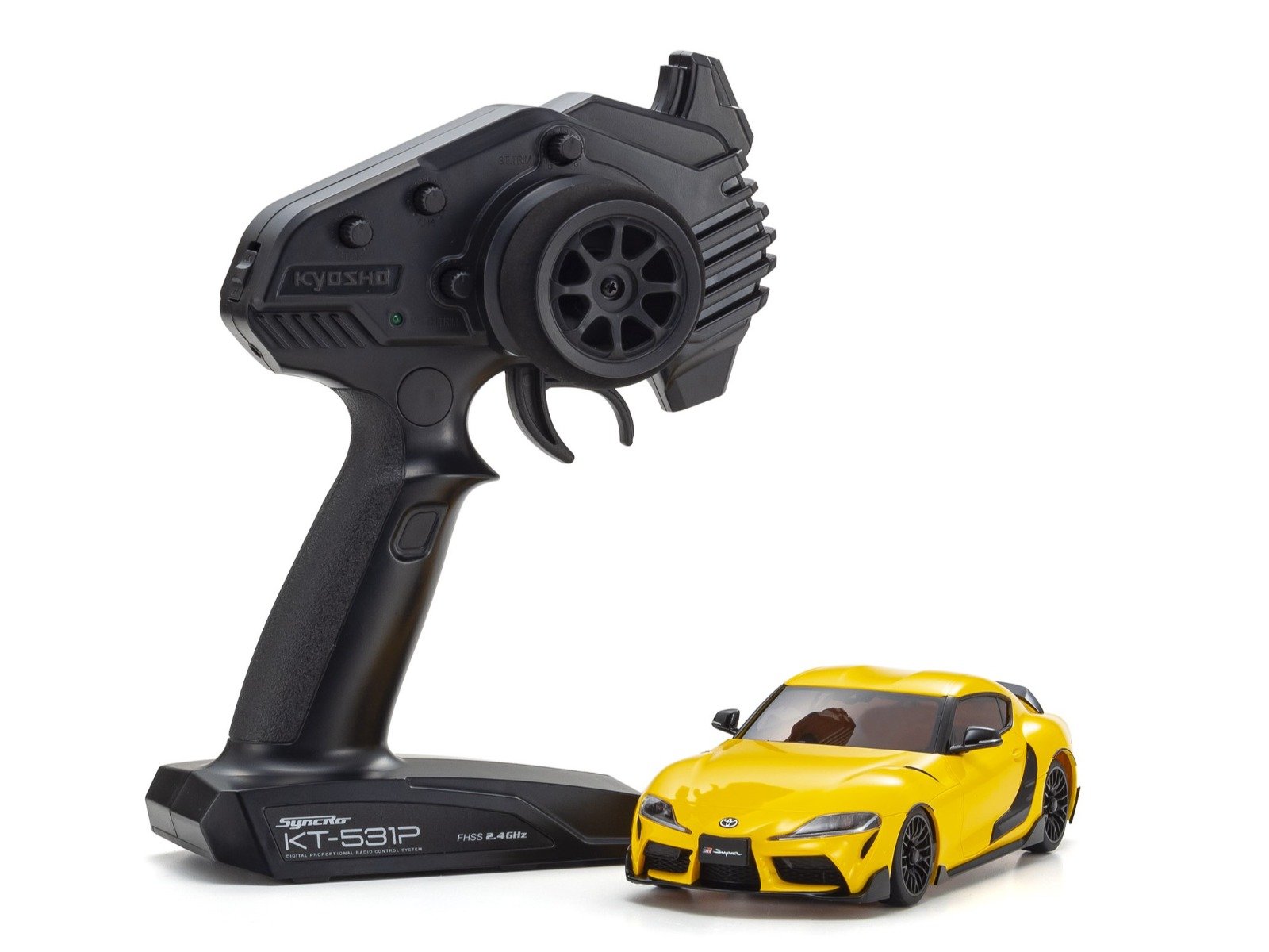 32378Y Mini Z RWD MR-04  Toyota GR Supra TRD Aero Lightning Yellow