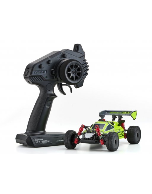 32097WY MINI-Z Buggy Readyset INFERNO MP9 TKI White / Yellow 32097WY