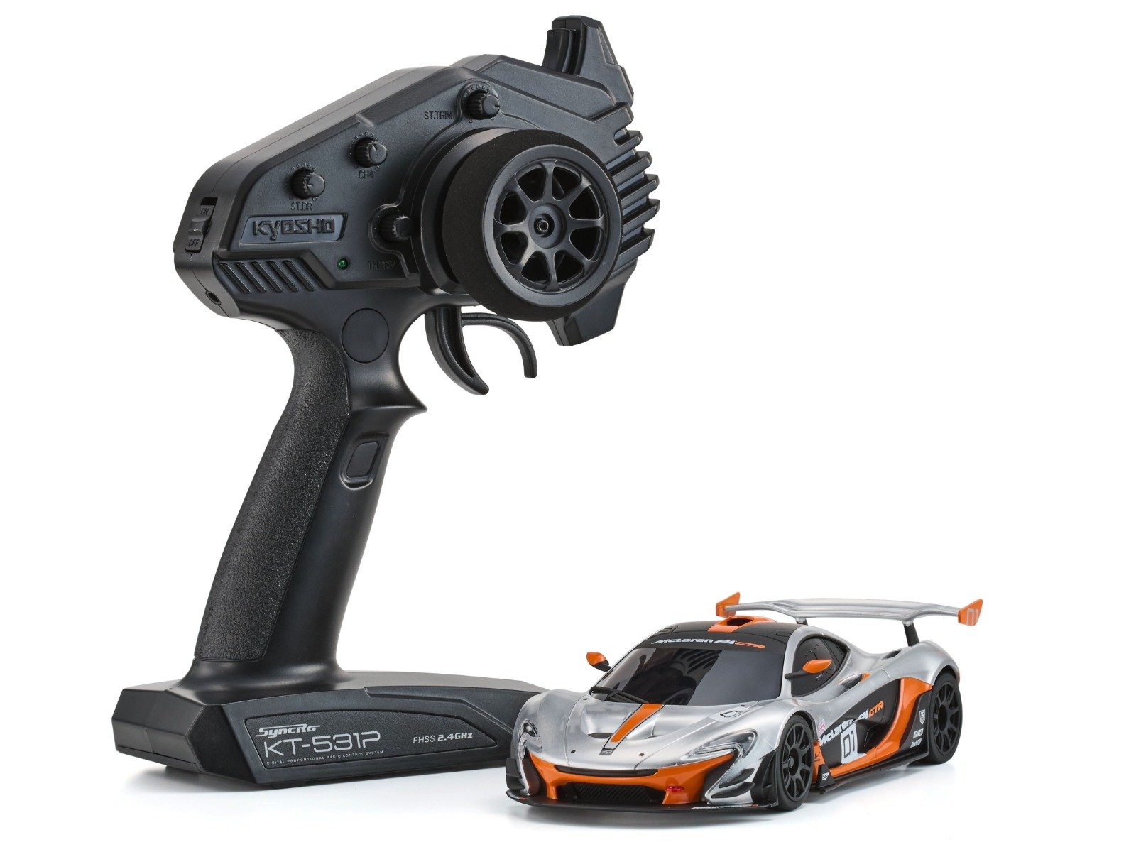 32375SO MINI-Z RWD MR-04 readyset McLaren P1 GTR Pebble Beach Show 20