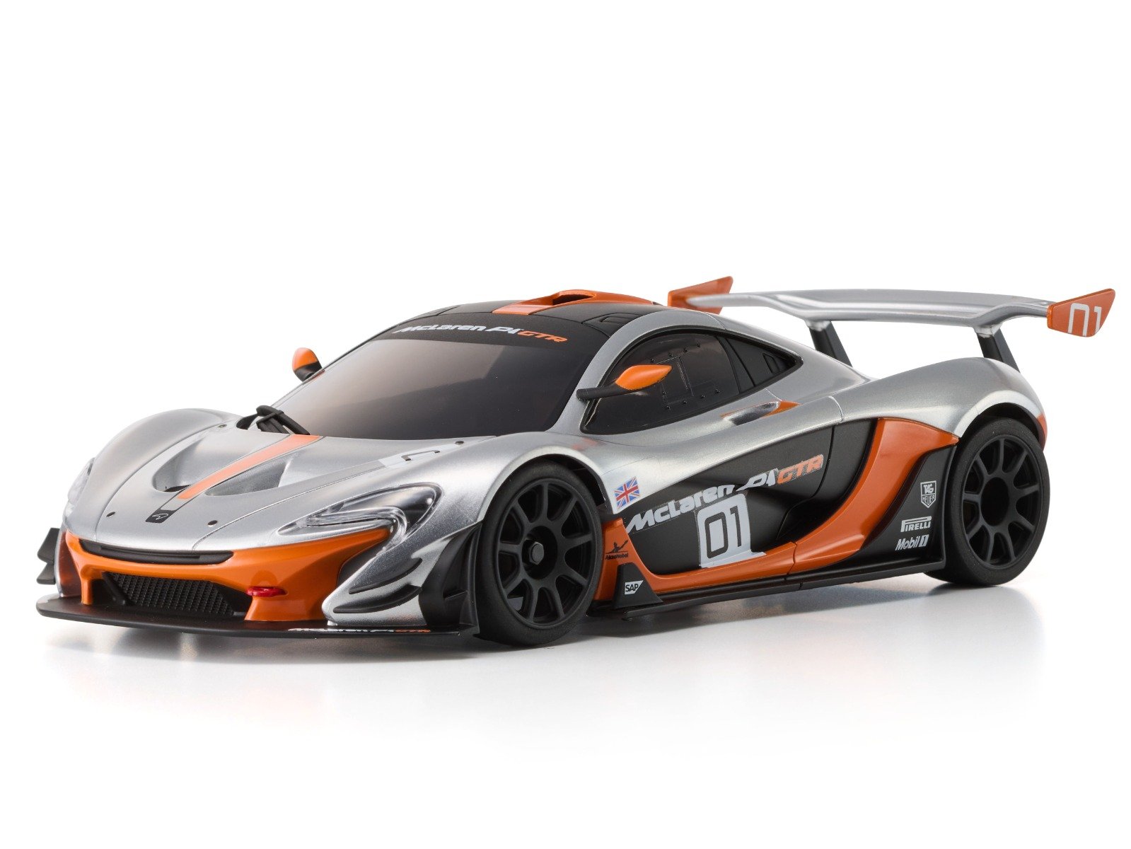 MZP260SO ASC MR04W-MM McLaren P1 GTR Yellow/Green MZP260YG - KYOSHO RC
