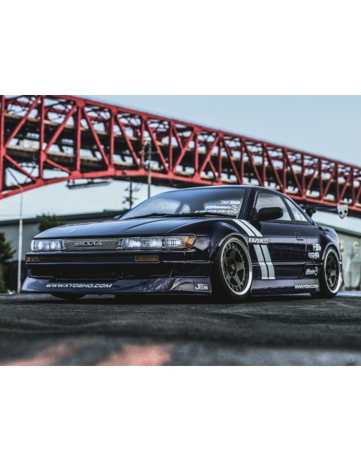 34503T1 1/10 EP2WD Phaser D2FZD2 Series Lady Set Nissan Sylvia S13 Tuned Version Purple