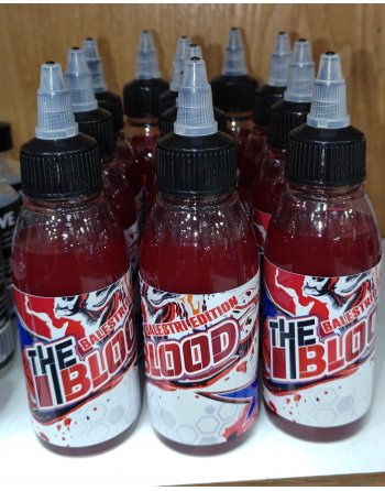PG19105 The BLOOD "Balestri Edition" Tyres Additive Foam Asphalt - RED 80g