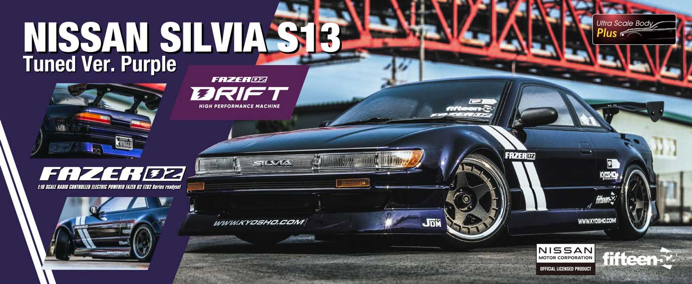 The latest RWD drift machine gets a Silvia S13.
